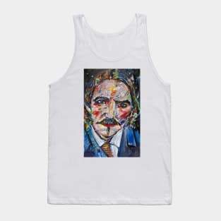 ROBERT LOUIS STEVENSON acrylic portrait Tank Top